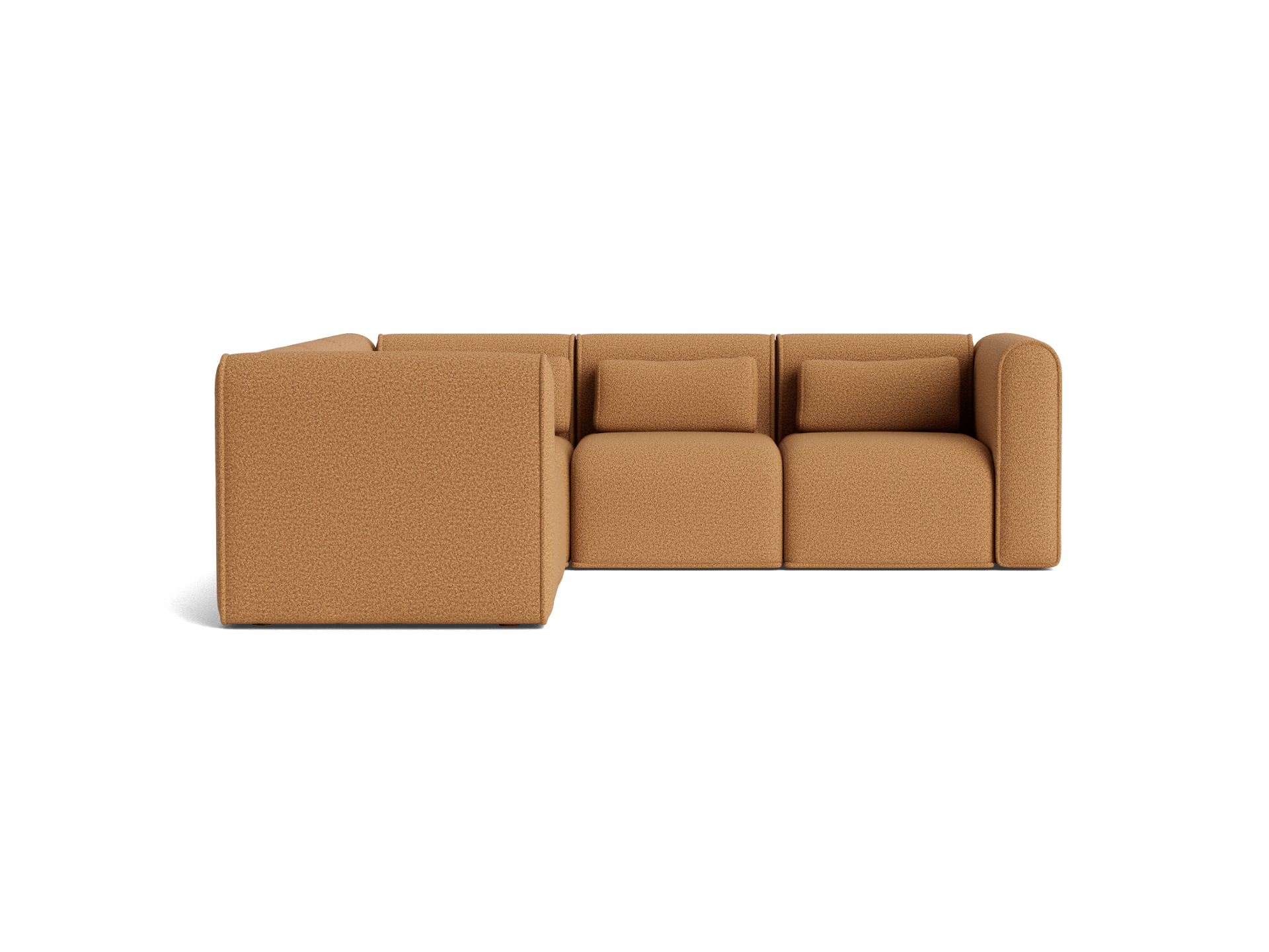 Bangalow Modular Sofa - Corner / 5-Seater / Sand Dune (Luxe)