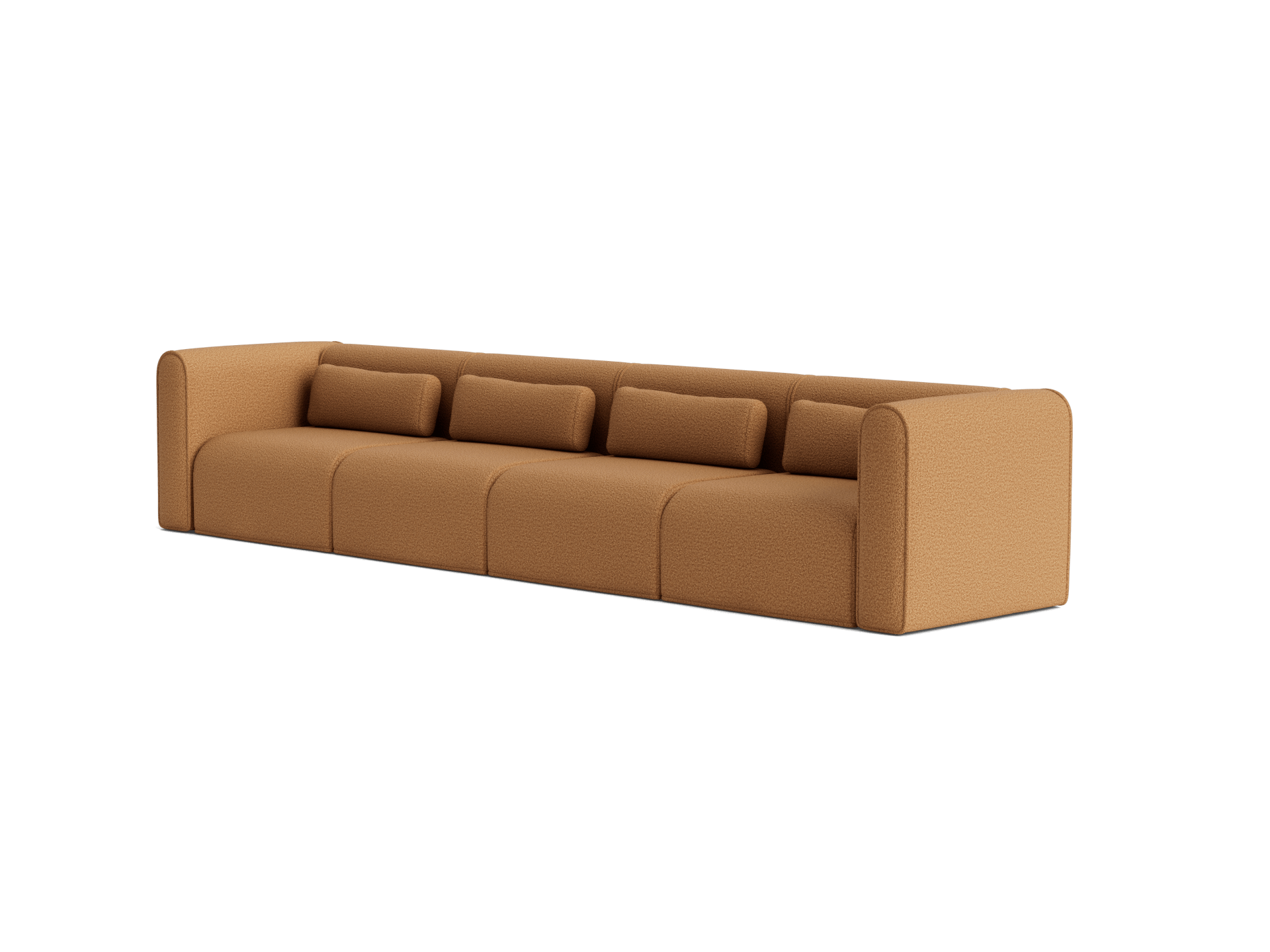 Bangalow Modular Sofa - Sofa / 6-Seater / Sand Dune (Luxe)