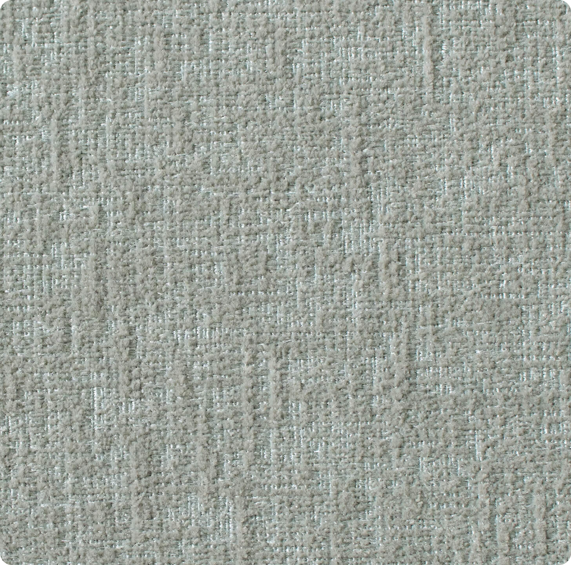 Textured fabric in soft light gray with subtle patterns, displaying woven fibers in a delicate, modern design.